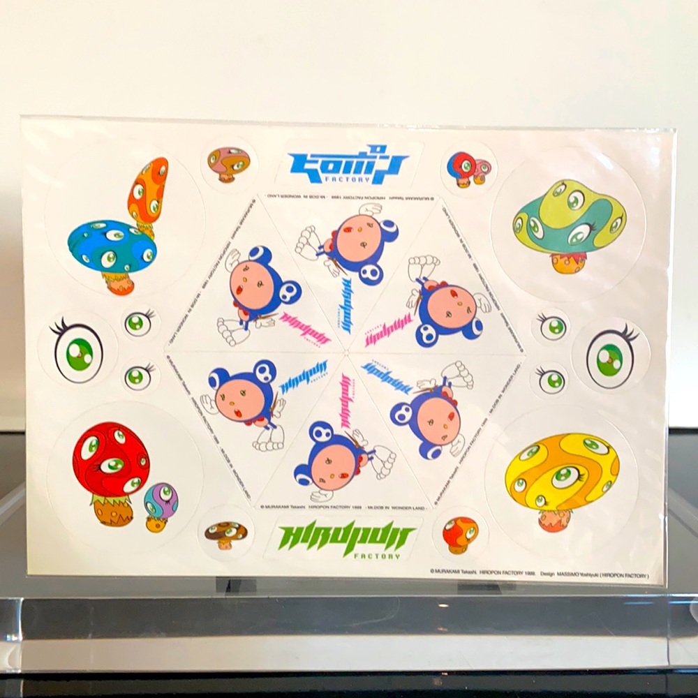 TAKASHI MURAKAMI HIROPON FACTORY SERIES FROM 1999